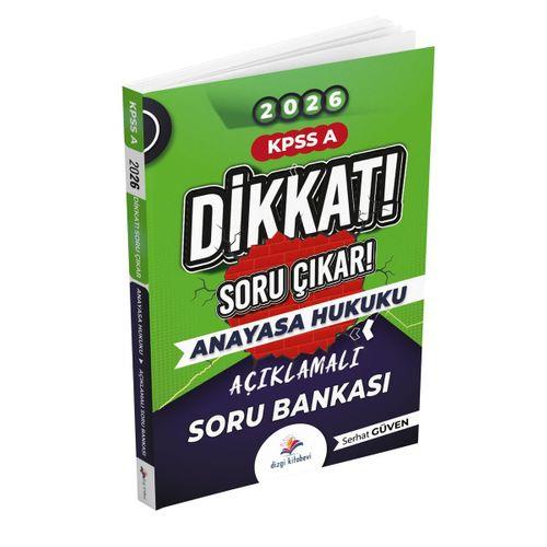 Dikkat Kpss A Anayasa Hukuku Açıklamalı Soru Bankası Dizgi Kitap