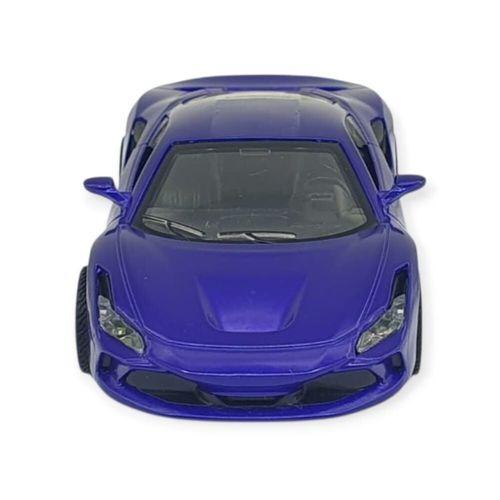 Çek Bırak Araba Metal - 6636-68M - Mavi