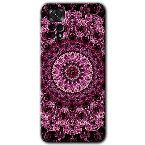 Xiaomi Redmi Note 11s 5G Global Kılıf HD Desen Baskılı Arka Kapak - Mandala Patterns Kaleidoscope