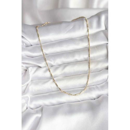 14K Gold Renk Kaplama Zincir Model CM Kadın Kolye