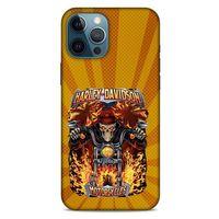 Apple iPhone 12 Pro Max Uyumlu Kılıf Motorsiklet (9) Kılıf Harley Davidson