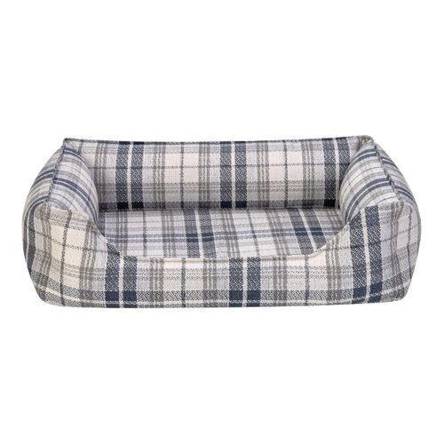 Pet Comfort Delta  Lacivert Kareli Kedi ve Köpek Yatağı S 75x60cm