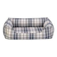 Pet Comfort Delta  Lacivert Kareli Kedi ve Köpek Yatağı S 75x60cm
