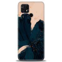 Xiaomi Poco C40 Kılıf HD Baskılı Kılıf - Renk Bulutu + Tam Ekran Koruyucu