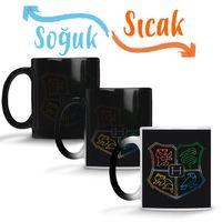 Casas Hogwarts Sihirli Kupa Bardak Porselen