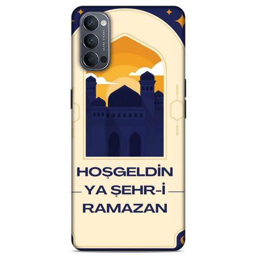 Lopard Oppo Reno 4 Uyumlu Kılıf Ramazan (17) Baskılı Tasarım Kılıf