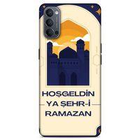 Lopard Oppo Reno 4 Uyumlu Kılıf Ramazan (17) Baskılı Tasarım Kılıf