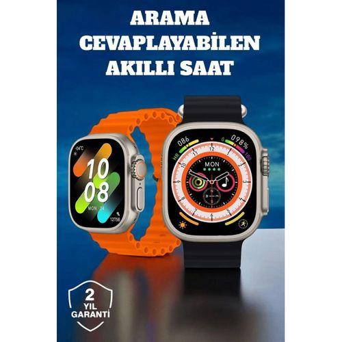 Kablosuz Şarjlı, Çağrı Ve Müzik Kontrolü Sağlayan Akıllı Saat