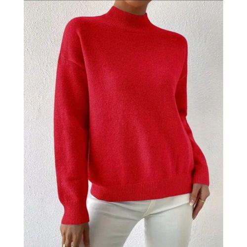 Kadın Uzun Kollu Balıkçı Yaka Triko Bluz