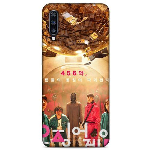 Samsung Galaxy A70 Uyumlu Kılıf Squid Game (4) Koruma Kılıfı Myung-Hee