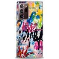Samsung Galaxy Note 20 Ultra Kılıf HD Baskılı Kılıf - Lovee + Tam Ekran Koruyucu