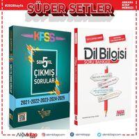 Liderler Karması KPSS Son 5 Yıl Çıkmış Sorular ve AKM Dil Bilgisi Soru Bankası Seti 2 Kitap