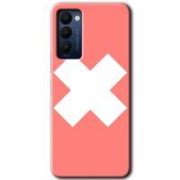 Tecno Camon 18P Kılıf HD Desen Baskılı Arka Kapak+Temperli Cam - Close