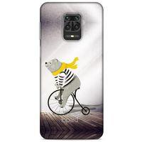 Xiaomi Redmi Note 9 Pro Kılıf FunnyMaX (11) Tam Koruma Kahve Ayı