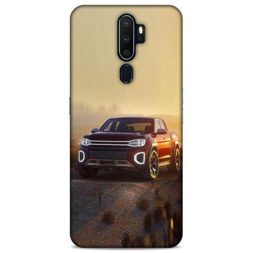 Lopard Oppo A9 2020 Uyumlu Kılıf PickUpX (40) Fit Silikon Kılıf Mor