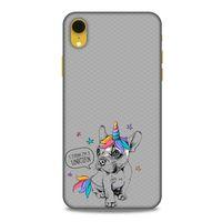 Animax Unicorn Dog Apple iPhone XR Kılıf Desenli Silikon