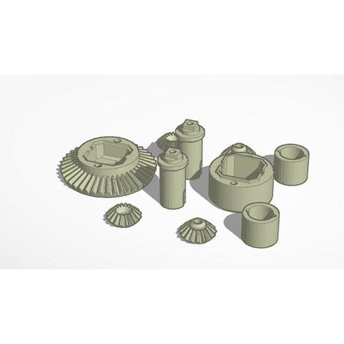 1/14 Ölçek RC Diferansiyel (Bu ürün Sadece Plastik parçadır - Almadan Önce Soru Sorabilirsiniz)