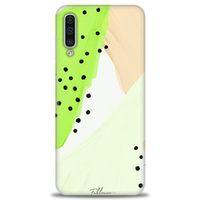 Samsung Galaxy A50S Kılıf HD Baskılı Kılıf - Fıstık Yeşili + Tam Ekran Koruyucu