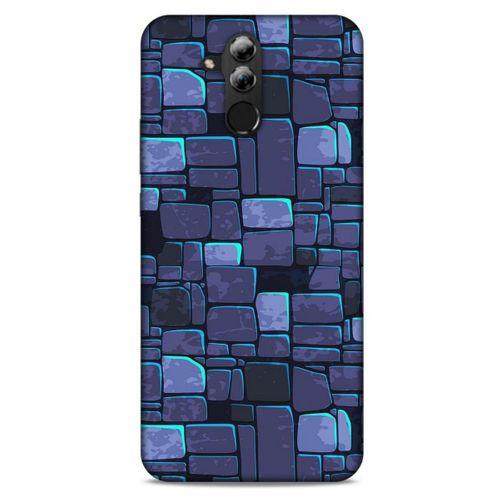 Huawei Mate 20 Lite Kılıf Baskılı Özel Seri Taşlı (12) Koruyucu Silikon