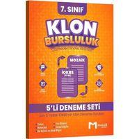 7. Sınıf Klon 5 li Deneme Seti Mozaik Yayınları