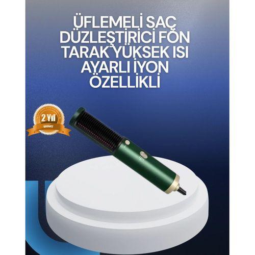 Saç Kurutma, Düzleştirici Ve Tarak Tek Cihazda – 3 Kademeli Isı Ayarı
