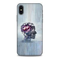 Apple iPhone XS Kılıf Depresyon (42) Rugged Armor Kılıf Karışık Renkli