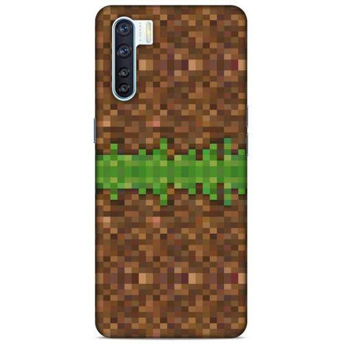 Lopard Oppo A91 Uyumlu Kılıf PiXel (1) Kılıfı Yeşil Mine