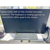 PEAQ 23 5 Monitöre 65 Klavye için Montaj (Bu ürün Sadece Plastik parçadır - Almadan Önce Soru Sorabilirsiniz)