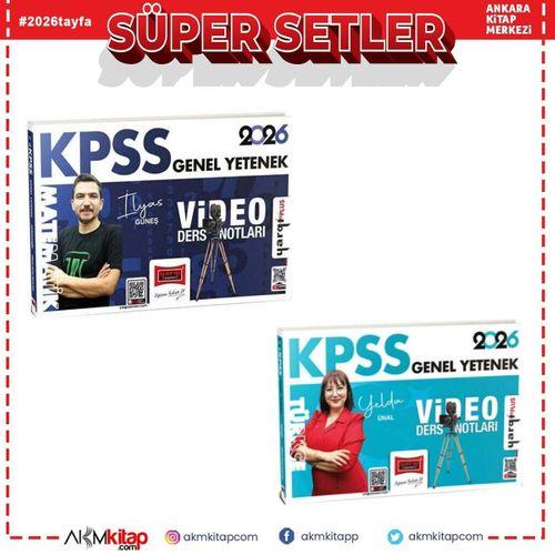 Yargı Yayınları 2026 KPSS Türkçe ve Matematik Ders Notları