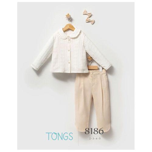 Tongs Baby Tongs Üçlü Takım 8186 Bej