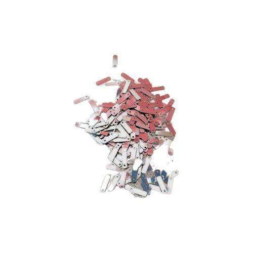 Koyu Pembe 15 x 5 mm Dantel Oya Yazma Halhal Abiye Lazer Kesim Pul 200 adet / 8 gram