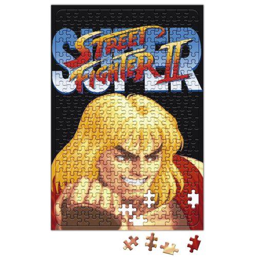 Street Fighter 2 Ken Puzzle 240 Parça Yapboz