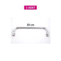 Gizli Metal Çanta Bursu – 3 Adet - 30 cm - Metal Çanta Aparatı Çanta Aksesuarı
