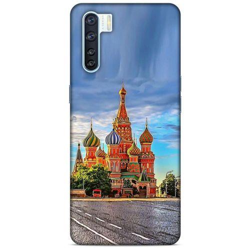 Oppo A91 Kılıf Dünya Mimarisi (22) Tam Koruma Kılıfı Aziz Vasil Rusya