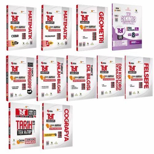 2026 TYT Kara Kutu ÖSYM Çıkmış Soru Bankası TM (EŞİT AĞIRLIK) ALTIN SET Konu Özetli Dijital Çözüm