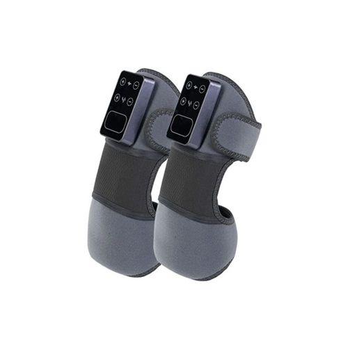 2 Adet Şarjlı Isıtmalı Diz Masaj Aleti – Titreşimli Fizyoterapi Dizlik | Diz Omuz Kol Bacak