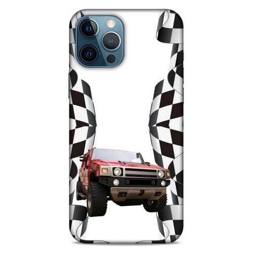 Lopard Apple iPhone 12 Pro Max Uyumlu Kılıf PickUpX (24) Darbe Emici Kılıf Kırmızı Hummel