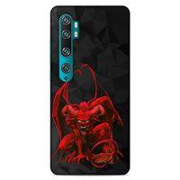 Lopard Xiaomi Mi Note 10 Uyumlu Kılıf Tattoo's (17) Tasarım Kılıf Red Dragon