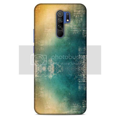Paslı Renkler Yeşil Sarı Oppo Reno 3 Kılıf