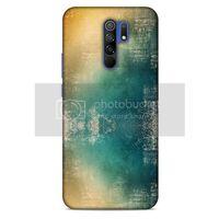 Paslı Renkler Yeşil Sarı Oppo Reno 3 Kılıf