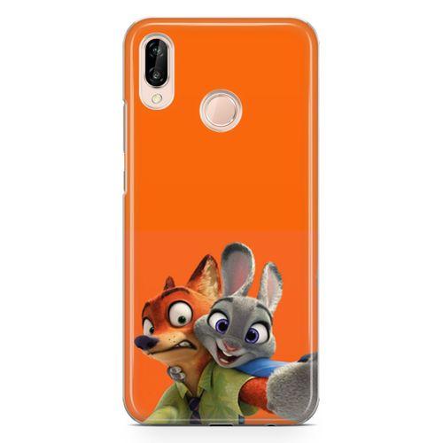 Huawei Nova 3e Kılıf Toons 8K Arka Kapak Koruma Desenli Full Koruyucu