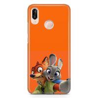 Huawei Nova 3e Kılıf Toons 8K Arka Kapak Koruma Desenli Full Koruyucu
