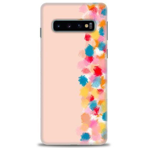 Samsung Galaxy S10 Kılıf HD Baskılı Kılıf - Parça Tuval + Tam Ekran Koruyucu
