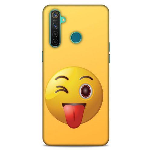 Emojix (42) Oppo Realme 5 Pro Kılıf Silikon Kapak Desenli