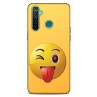 Emojix (42) Oppo Realme 5 Pro Kılıf Silikon Kapak Desenli