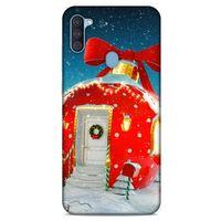Samsung Galaxy A11 Kılıf Snowix (15) Antişok Kılıf Alev Kırmızı