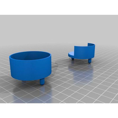 Dolap Çubuk Flanşı (Bu ürün Sadece Plastik parçadır - Almadan Önce Soru Sorabilirsiniz)