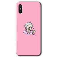 Redmi 9A Kılıf HD Desen Baskılı Arka Kapak - Bad Grandmother + Kırılmaz Cam