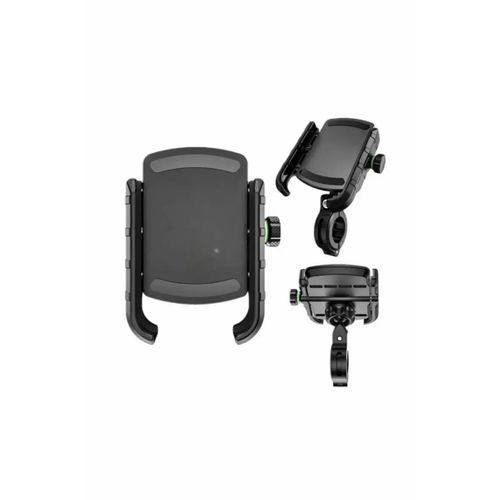 Motosiklet Gidon Ve Ayna Bağlantılı Motor Ve Bisiklet Uyumlu Telefon Tutucu 12-24w Hızlı Şarj