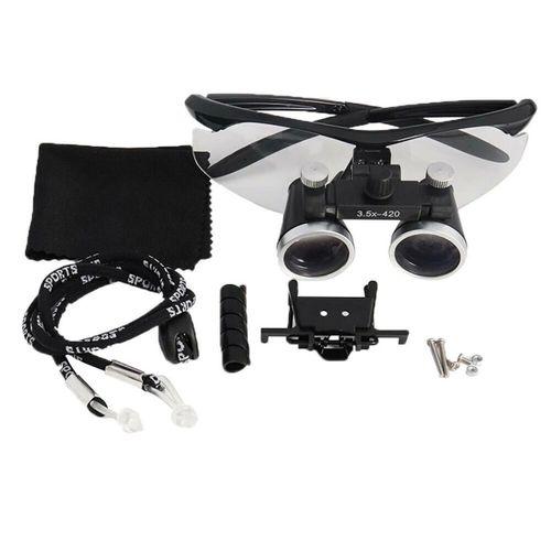 -3 5x-420mm  Diş Cerrahi Gözlük Lens Büyüteç,taşıma Çantalı